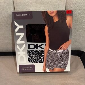 NDKNY Black and White Tank & Short Set for Men